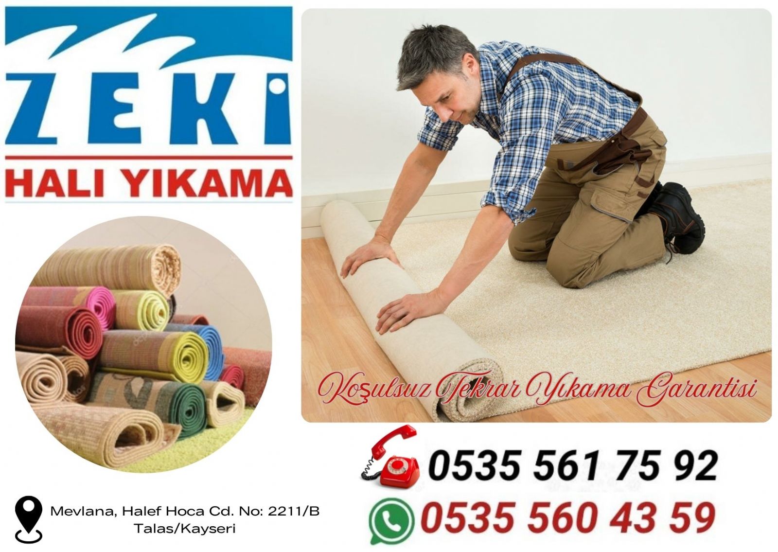 Talas Halı Yıkama